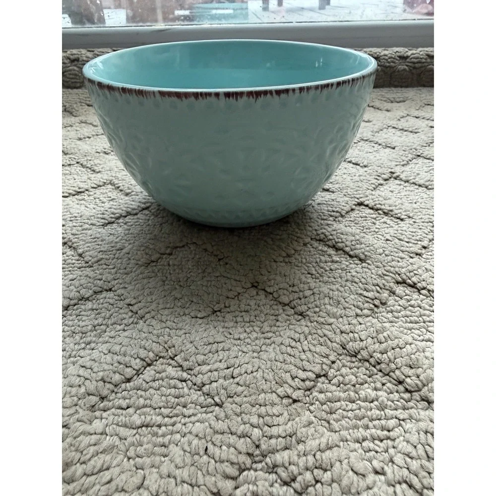 Pfaltzgraff Marseilles Teal Soup Cereal Bowl